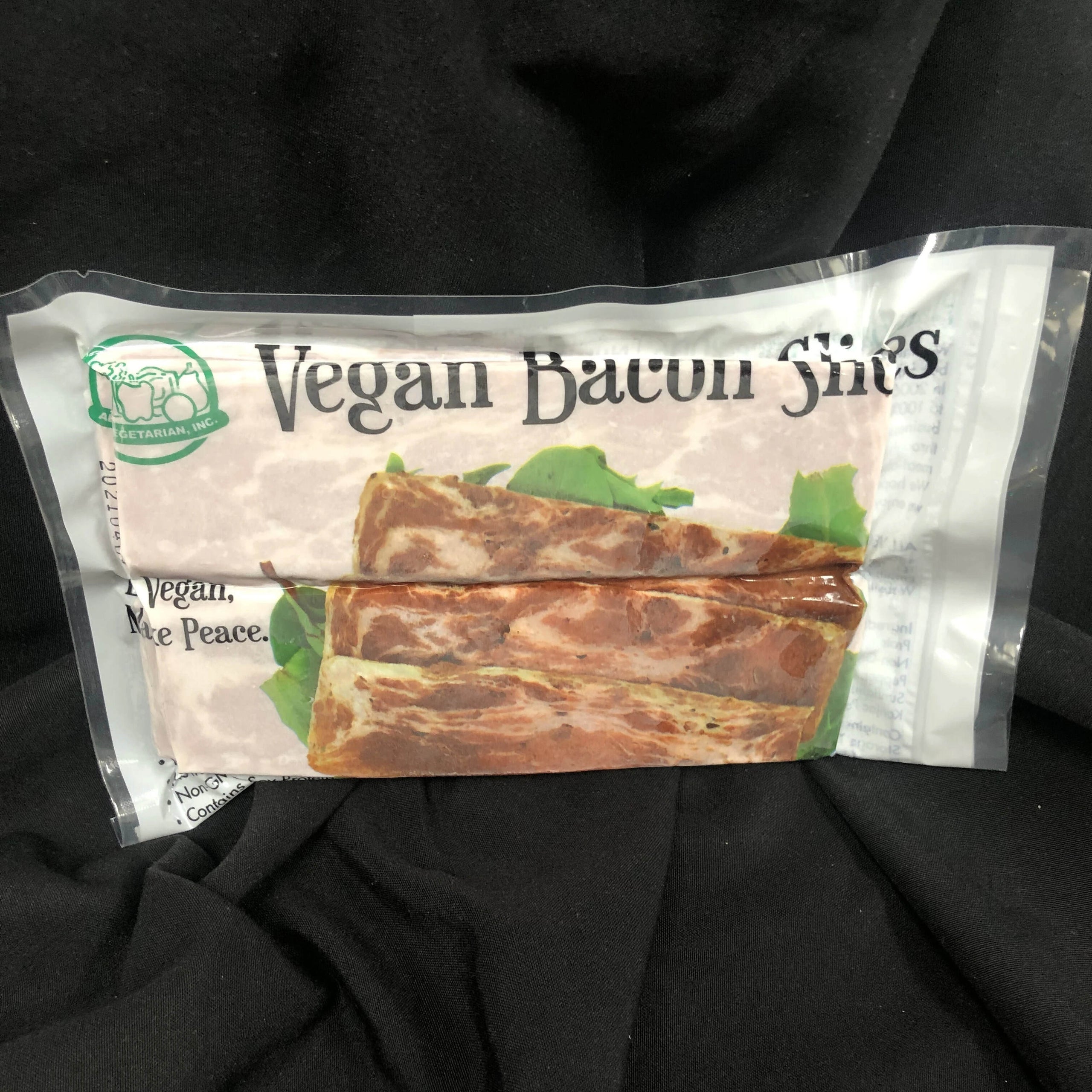 All Vegetarian, Inc. Vegan Bacon Slices Orchard Grocer Lower